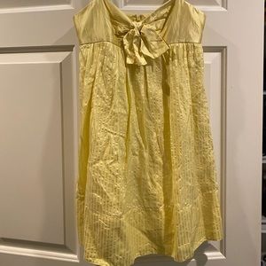 Yellow dress
